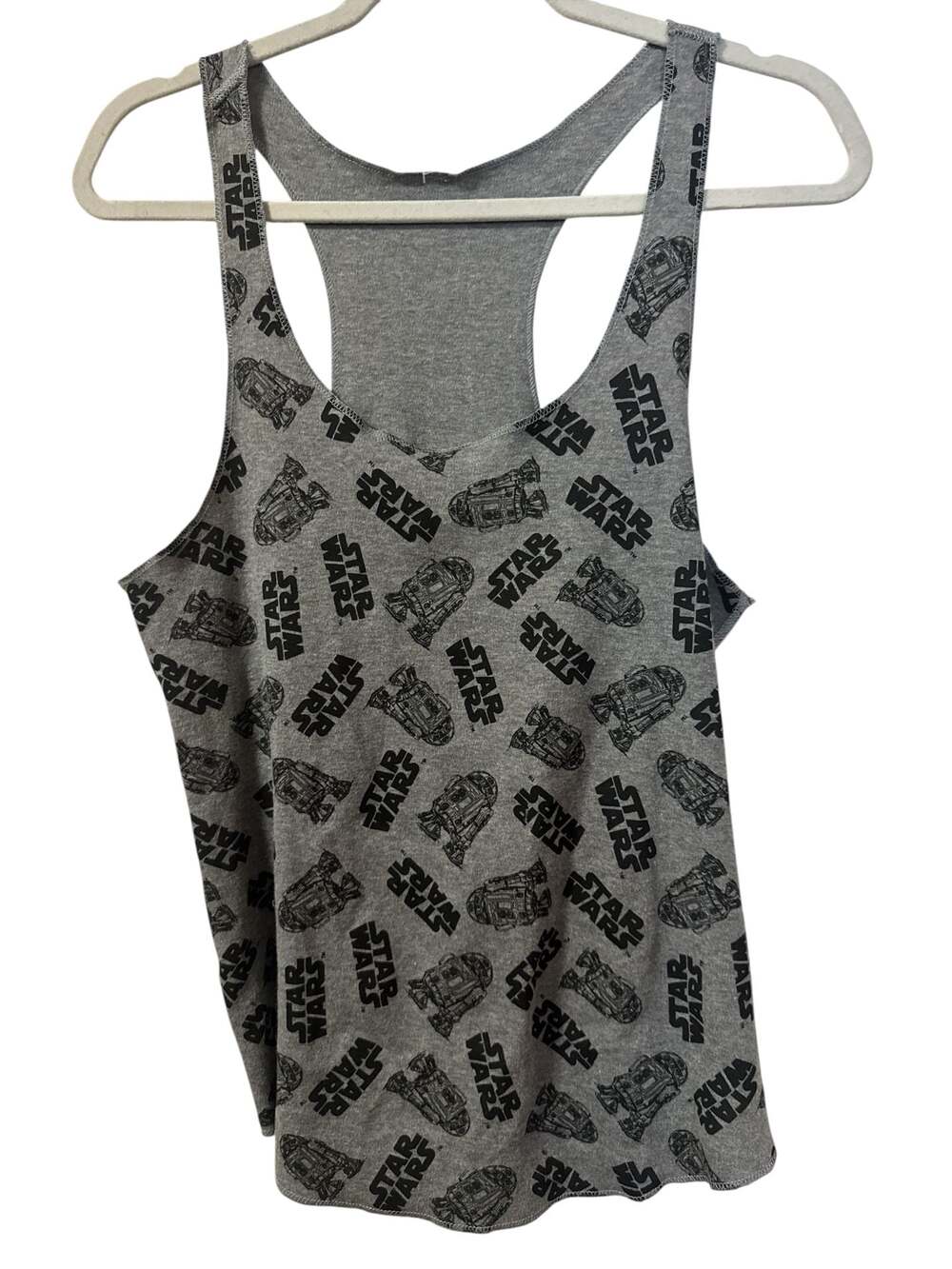 Star Wars Classic Characters Graphic Racerback Tank ReversibleTop - Picture 5 of 6